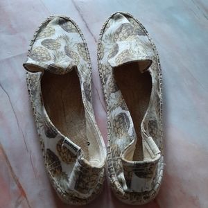 Pineapple Print Soludos Espadrilles
